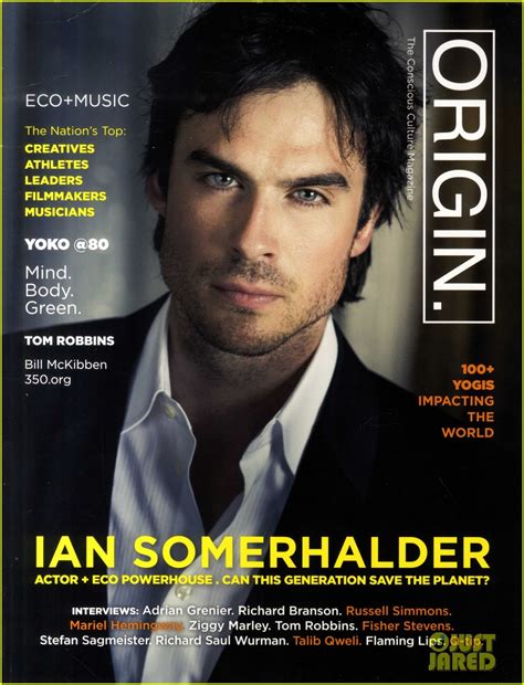 ian somerhalder nude|Ian Somerhalder Gets Naked For Magazine Cover.